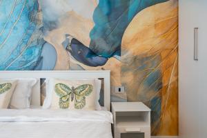 Ένα ή περισσότερα κρεβάτια σε δωμάτιο στο Luxury Apartment near Promenada, 1BR