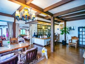 Posezení v ubytování Garden Pension Obergurgl