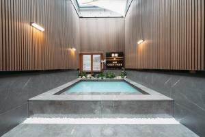 Biliár nebo kulečník v ubytování Cozy Tree Hotel Seomyeon