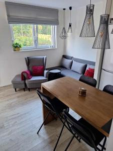 Posedenie v ubytovaní apartament MT burszynowe osiedle
