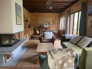 Posedenie v ubytovaní Chalet Les Airelles