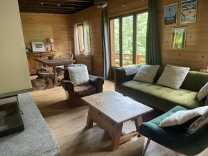 Posedenie v ubytovaní Chalet Les Airelles
