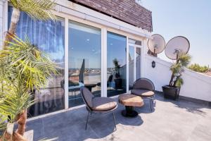 Μπαλκόνι ή βεράντα στο Duck Otel