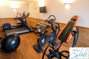 Fitness centrum a/nebo fitness zařízení v ubytování Beaulieu