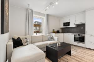 Kuchyň nebo kuchyňský kout v ubytování Pergola - Free parking - 5 min walk to facilities