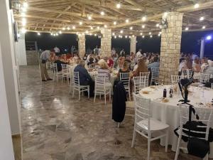 Restaurace v ubytování De La Plage Hotel Koroni