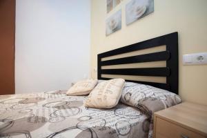 Posteľ alebo postele v izbe v ubytovaní Casita privada con encanto en la playa de Valencia