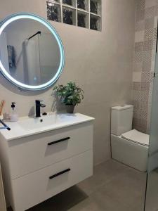 Kúpeľňa v ubytovaní Casita privada con encanto en la playa de Valencia