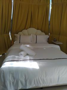 Postel nebo postele na pokoji v ubytování J&L Glamping