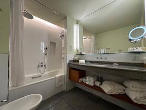 Koupelna v ubytování Aria Hotel Prague