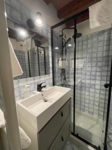 Koupelna v ubytování Le Camere di Bsuites Affittacamere