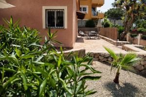 Κήπος έξω από το Naika Studios & Apartments