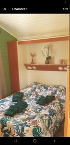 Postel nebo postele na pokoji v ubytování Casa verde