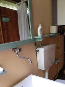 Koupelna v ubytování Casa Isabella