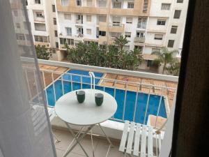 Balkón nebo terasa v ubytování Islane Appart Hotel