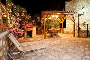 A patio or other outdoor area at Tsivaras Villas