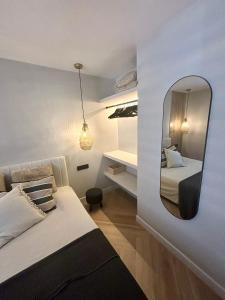 Posteľ alebo postele v izbe v ubytovaní Apartamento Amar - 150m from the Arenal Beach - Private parking - Completely renovated