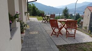 Nespecifikovaný výhled na hory nebo výhled na hory při pohledu z bed and breakfast