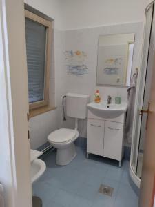 Koupelna v ubytování Apartman Bulić