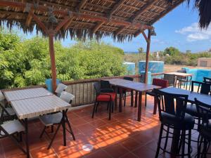 Balkón nebo terasa v ubytování Cabo Pulmo Beach Resort