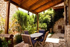 A garden outside Tsivaras Villas