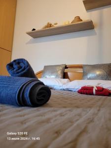 Postel nebo postele na pokoji v ubytování Flat lemon