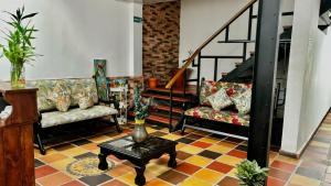 Posezení v ubytování hotel puinawai