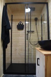 A bathroom at Tiny U Labe