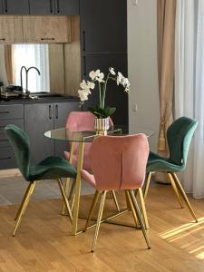 Eldhús eða eldhúskrókur á Apartman Little fox Divčibare