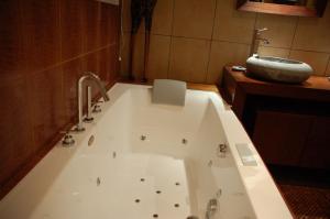 Koupelna v ubytování B&B Val D'azur
