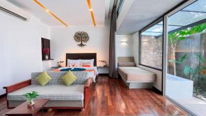 Letto o letti in una camera di The Calm Oasis