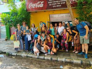 Clientes alojados en Good Vibes Hotel