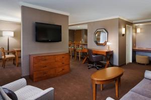 Televiisor ja/või meelelahutuskeskus majutusasutuses Sheraton Niagara Falls