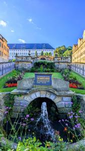 Zahrada ubytování FeWo Urban Gotha-Apartment Ekhof- Am Schlosspark- Parken an der der Tür- Barrierefrei, 900 Meter zum Bahnhof - Wallbox