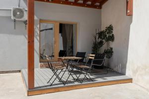 Balkón nebo terasa v ubytování BALANCE apartments