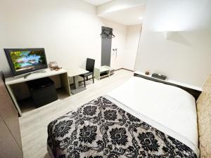 TV o dispositivi per l'intrattenimento presso Hotel BaliBali Matsudo