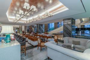 Χώρος καθιστικού στο GuangZhou TongYu International Hotel