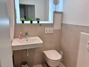 Ένα μπάνιο στο RAUM2GO - NO2 zentrales 2-Zimmer apartment DESIGN & BLICK +8 φωτογραφίες
