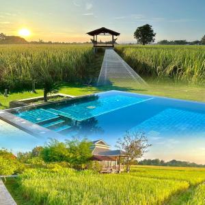 Bazén v ubytování Phanumas Resort Chiang Mai nebo v jeho okolí