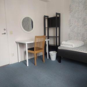 Letto o letti in una camera di Knihsgården
