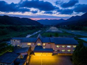 Üldine mäevaade või majutusasutusest Sasakura onsen Ryuunso pildistatud vaade