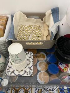 ガラティーナにあるA Casa di Ninaの異種の物を入れた引出し