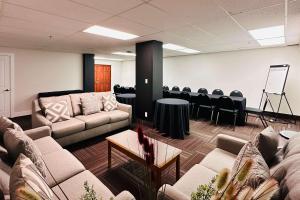 A seating area at Quality Inn