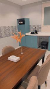 Köök või kööginurk majutusasutuses شقق هوليداي بلس مشرفه - Holiday Plus Mishrifah Apartments