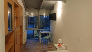 TV a/nebo společenská místnost v ubytování Ferienwohnung New York