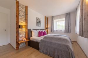 Postel nebo postele na pokoji v ubytování Residence Tamperhof