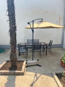 Patio nebo venkovní prostory v ubytování Villa M