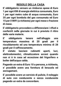 a screenshot of a cell phone with a list of numbers at Appartamento 3 letti con cucina e parcheggio privato gratuito in Candela