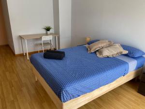 Postel nebo postele na pokoji v ubytování Apartamento San cayetano