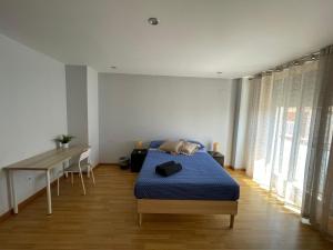 Postel nebo postele na pokoji v ubytování Apartamento San cayetano